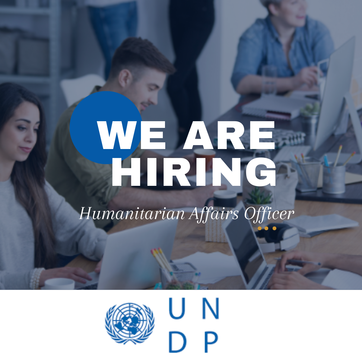 An exceptional opportunity awaits with the United Nations Development Programme (UNDP) as they seek a talented Humanitarian Affairs Officer. Waste no time and apply promptly
