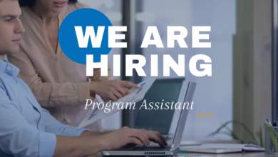 WHO is actively seeking a program assistant. Apply Now.