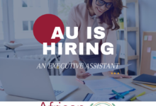 Africa Union (AU) Is Hiring An Executive Assistant. APPLY NOW