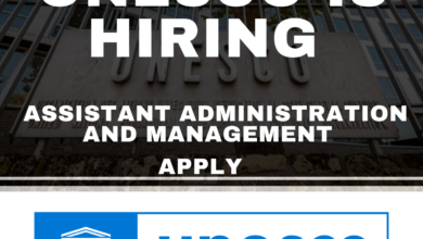 Unesco Is Hiring For Assistant Administration And Management (Adm) For Internal And External Applicants. Apply Deadline 28 June 2024.