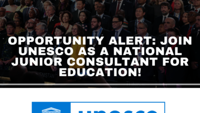 Opportunity Alert: Join UNESCO as a National Junior Consultant for Education!